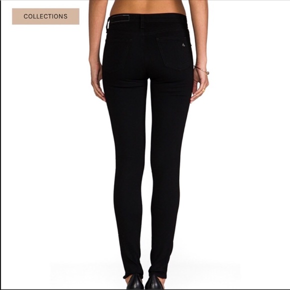 Rag & Bone Legging in Black Sz 24 - Picture 2 of 8
